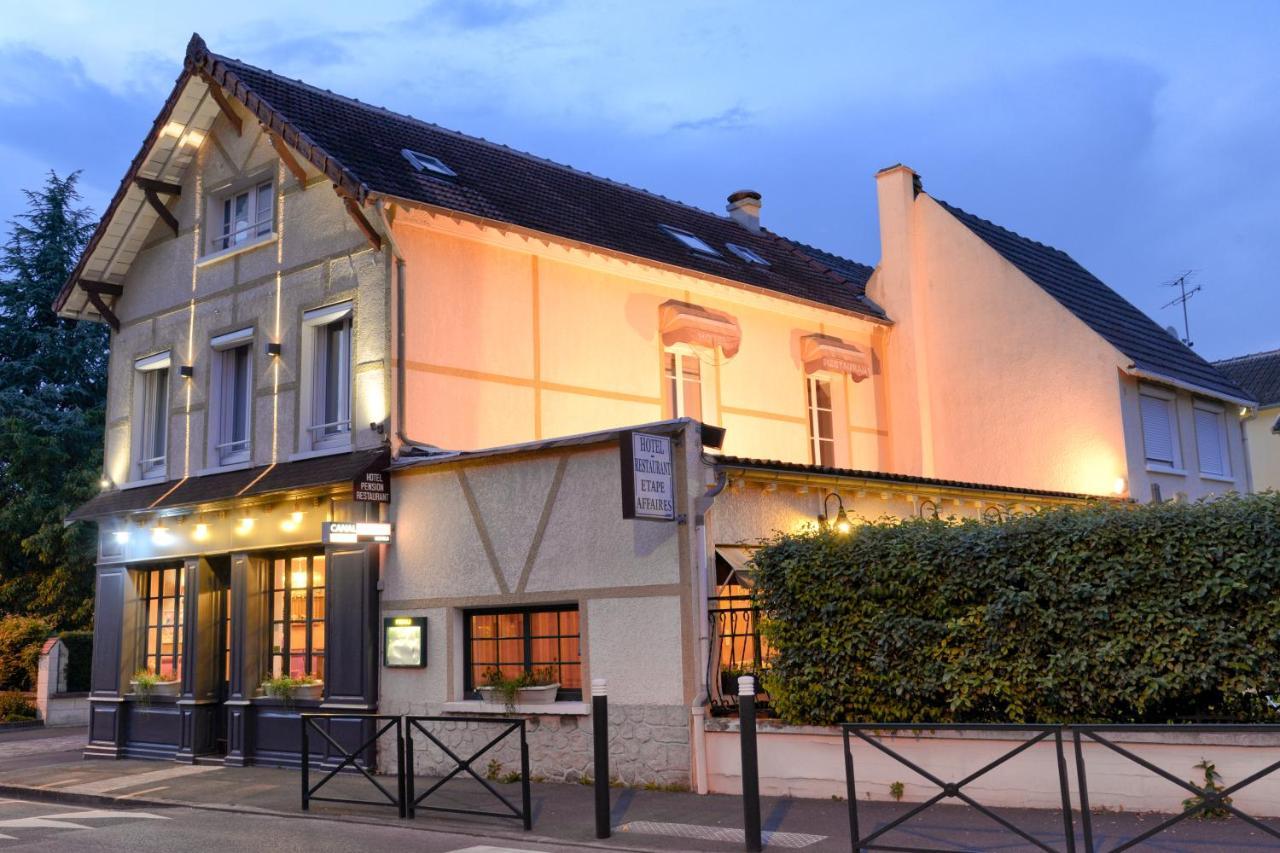 Auberge La Renaissance Asnieres-sur-Oise Bagian luar foto